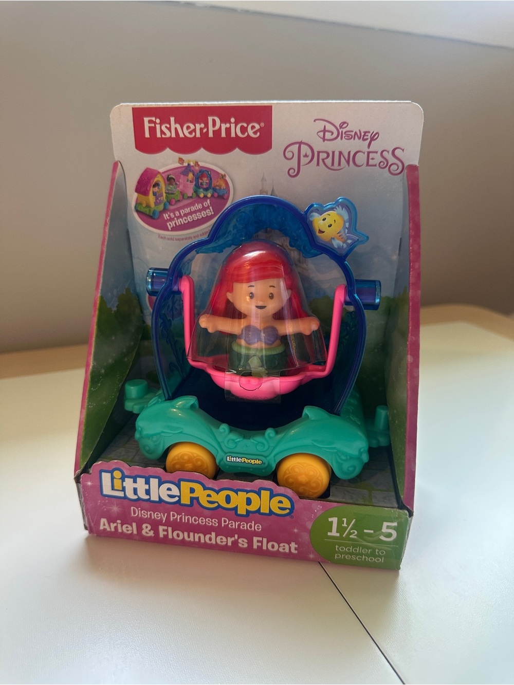 Fisher-Price Little People Disney Princess Ariel & Flounder's Parade Float